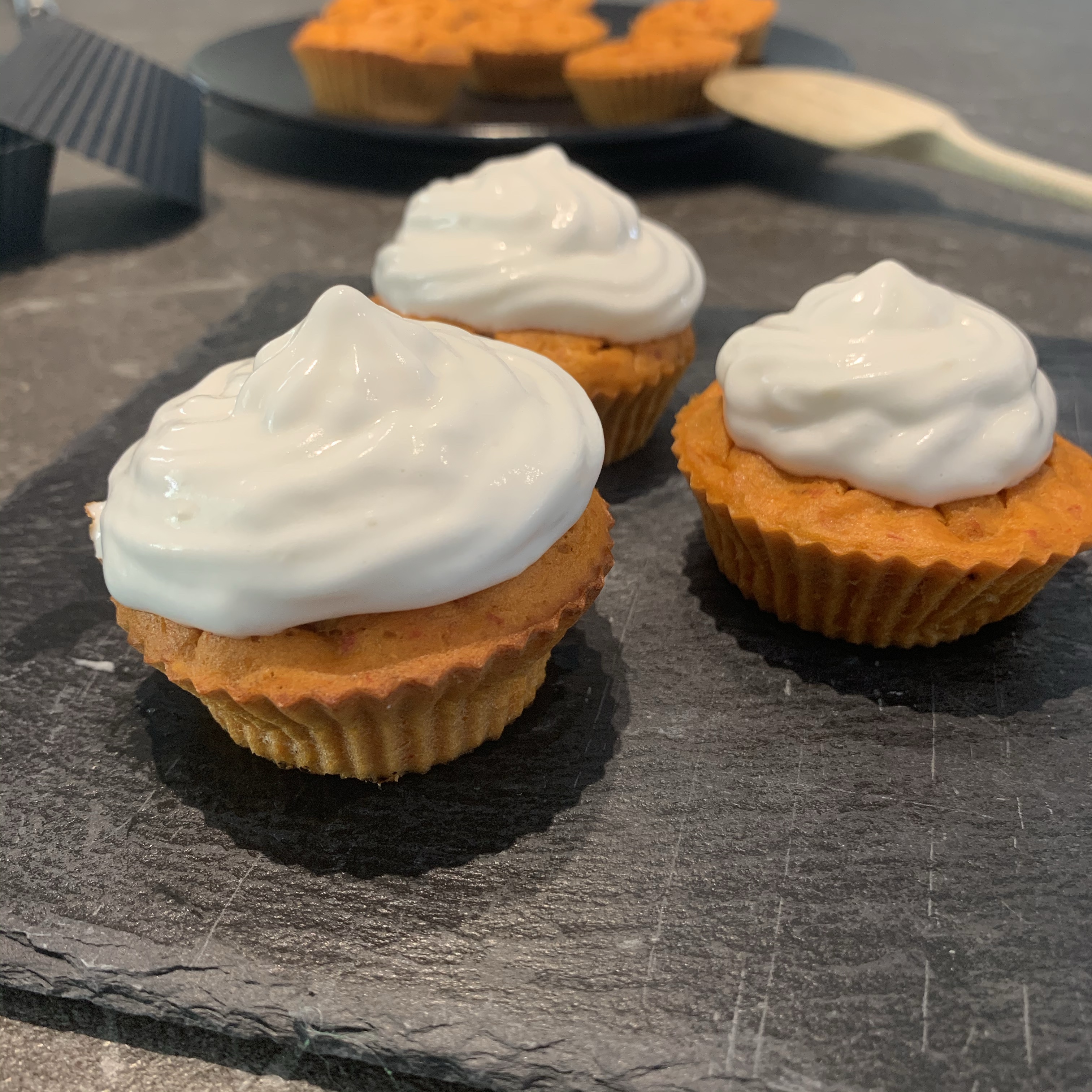 Muffins poivrons et féta