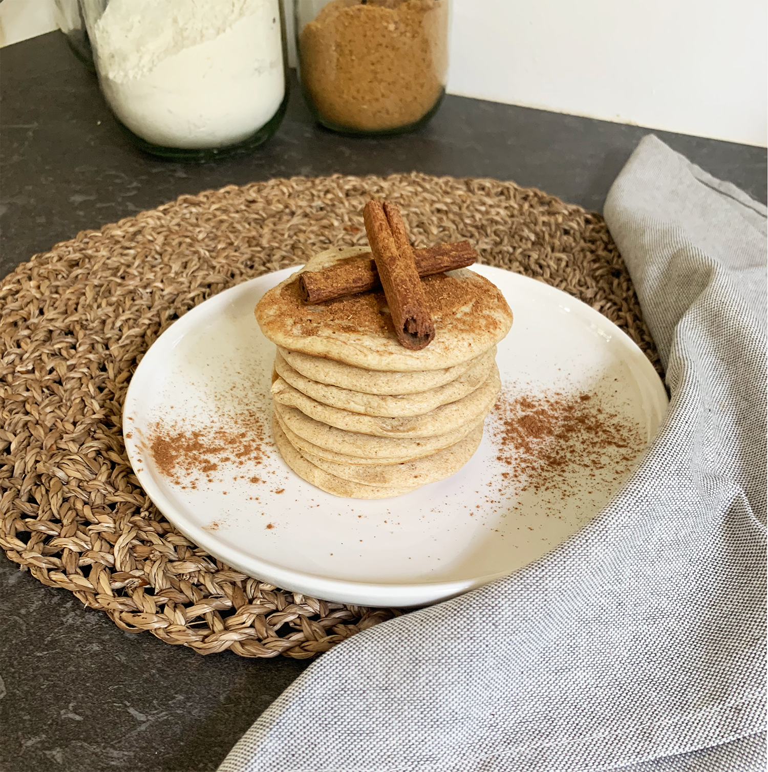 Fluffy Pancakes à la cannelle