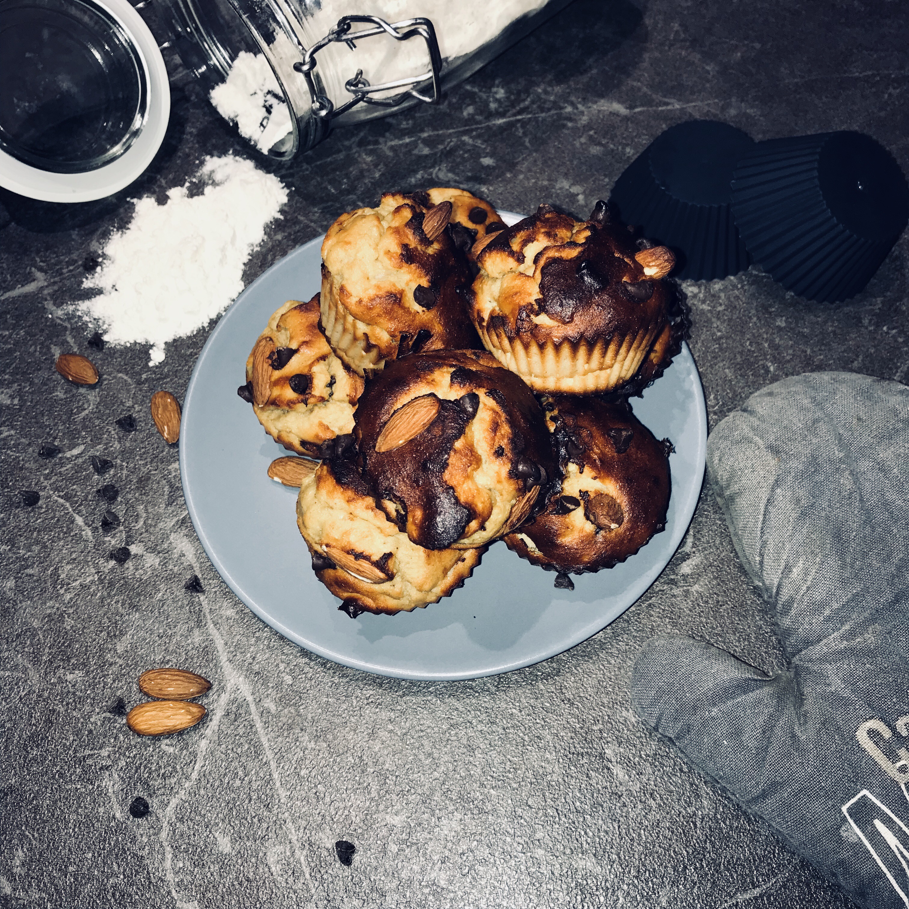 Muffins Protéinés Banane