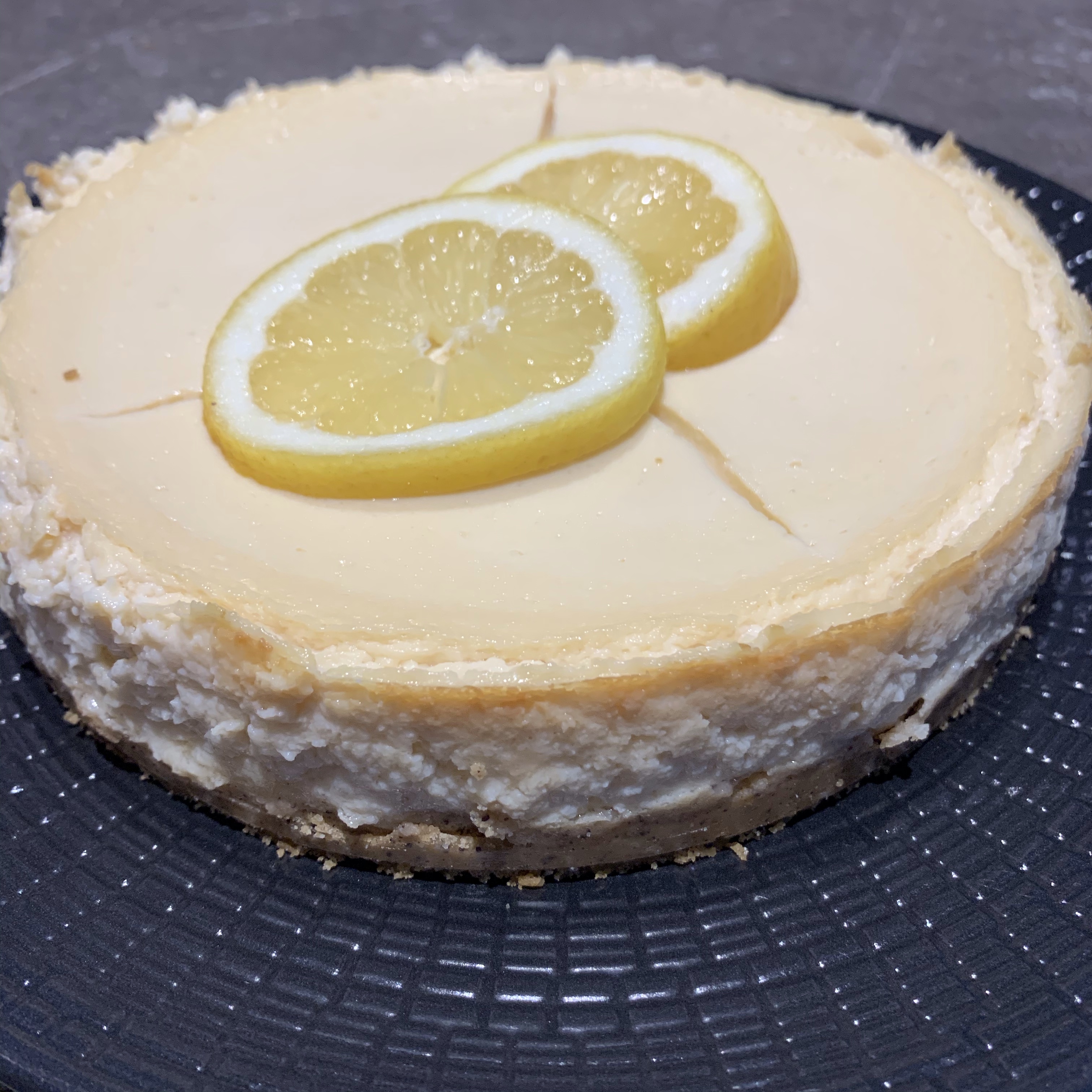 Cheesecake citron pavot au tofu soyeux