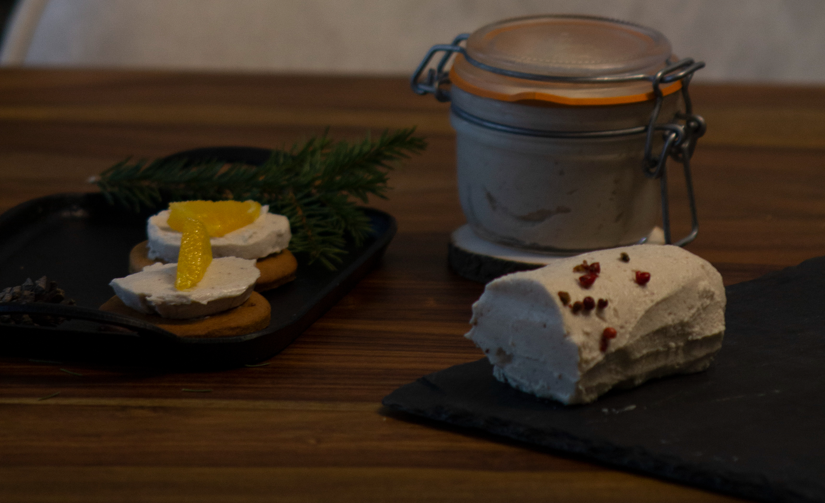 Mousse de cajou de noël